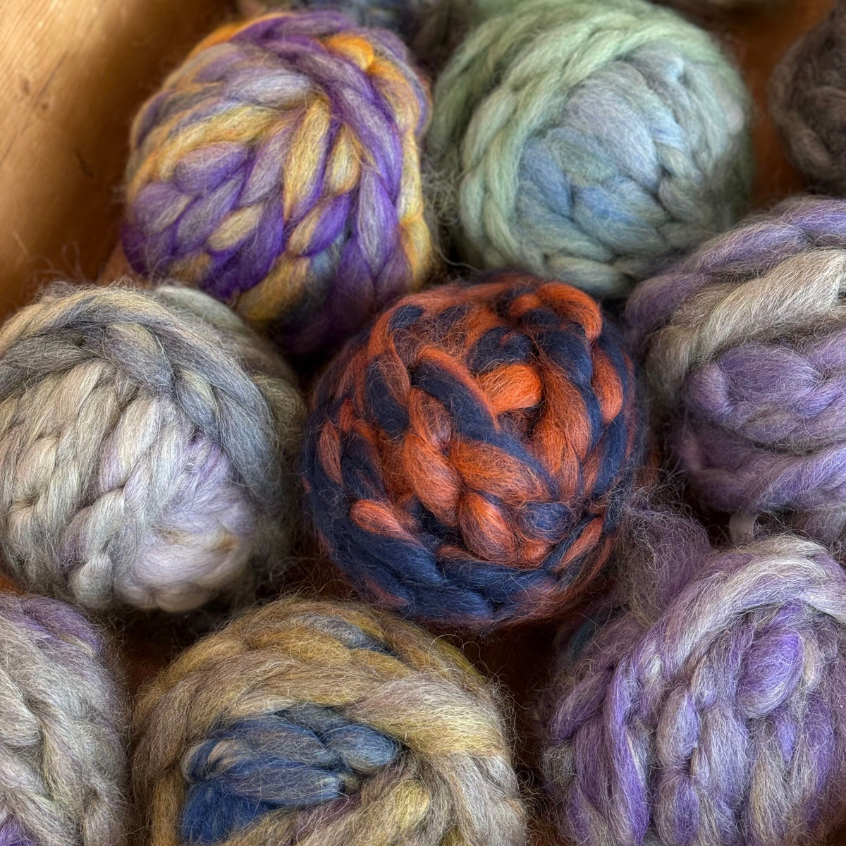 Forgarnsfletter til handspinning