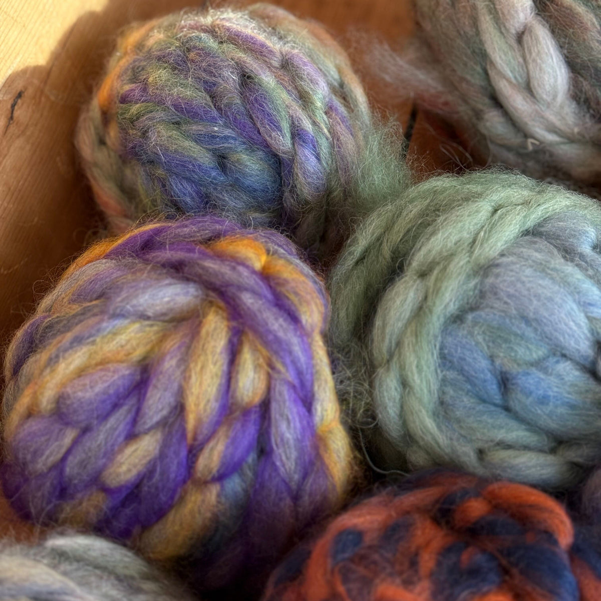 Forgarnsfletter til handspinning