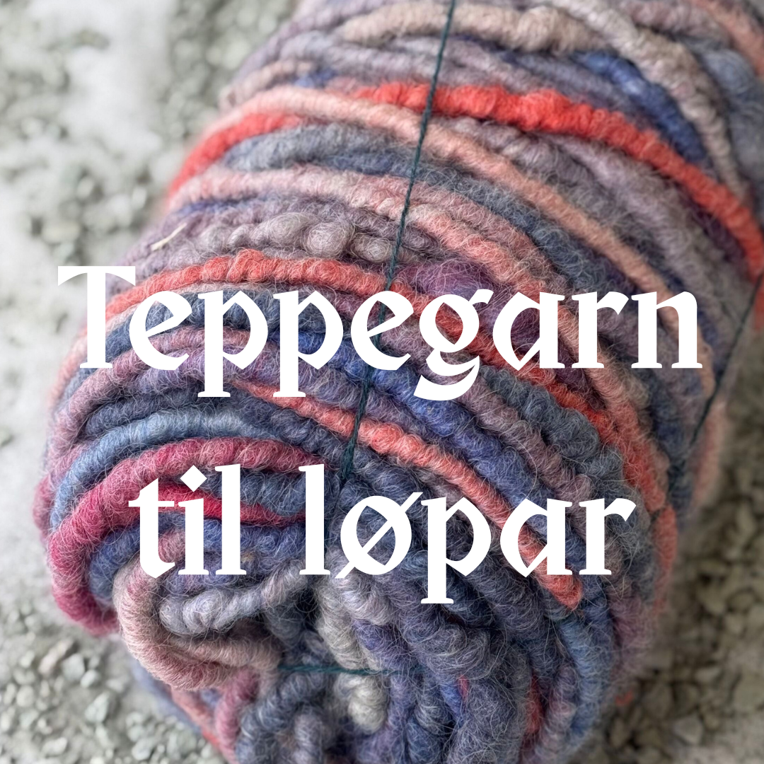 Teppegarn til løpar