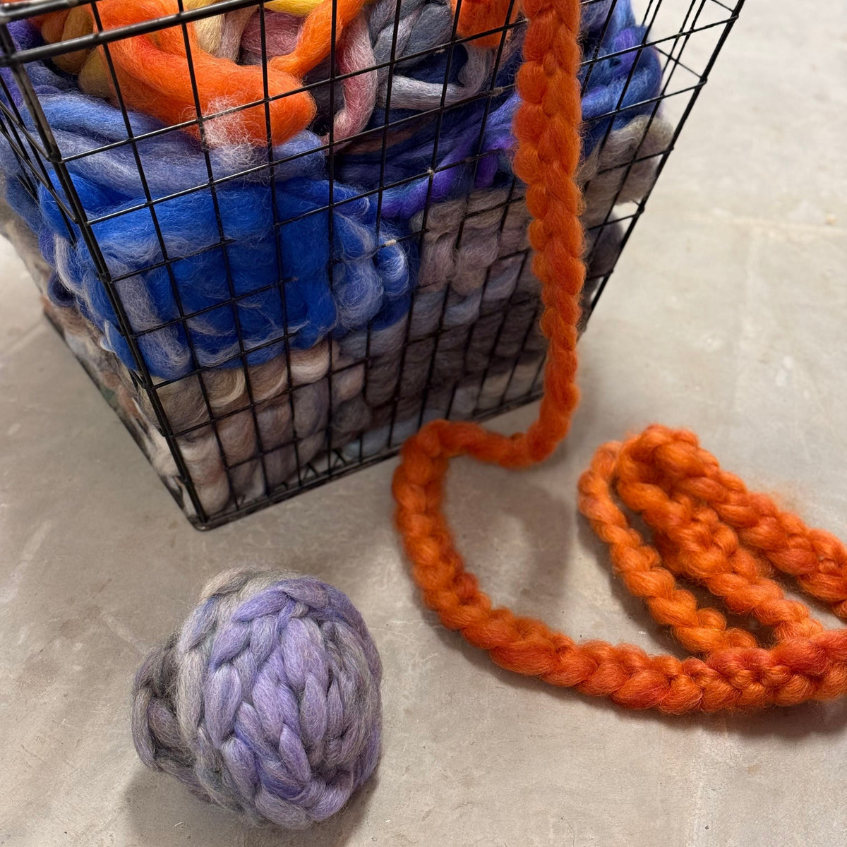 Forgarnsfletter til handspinning