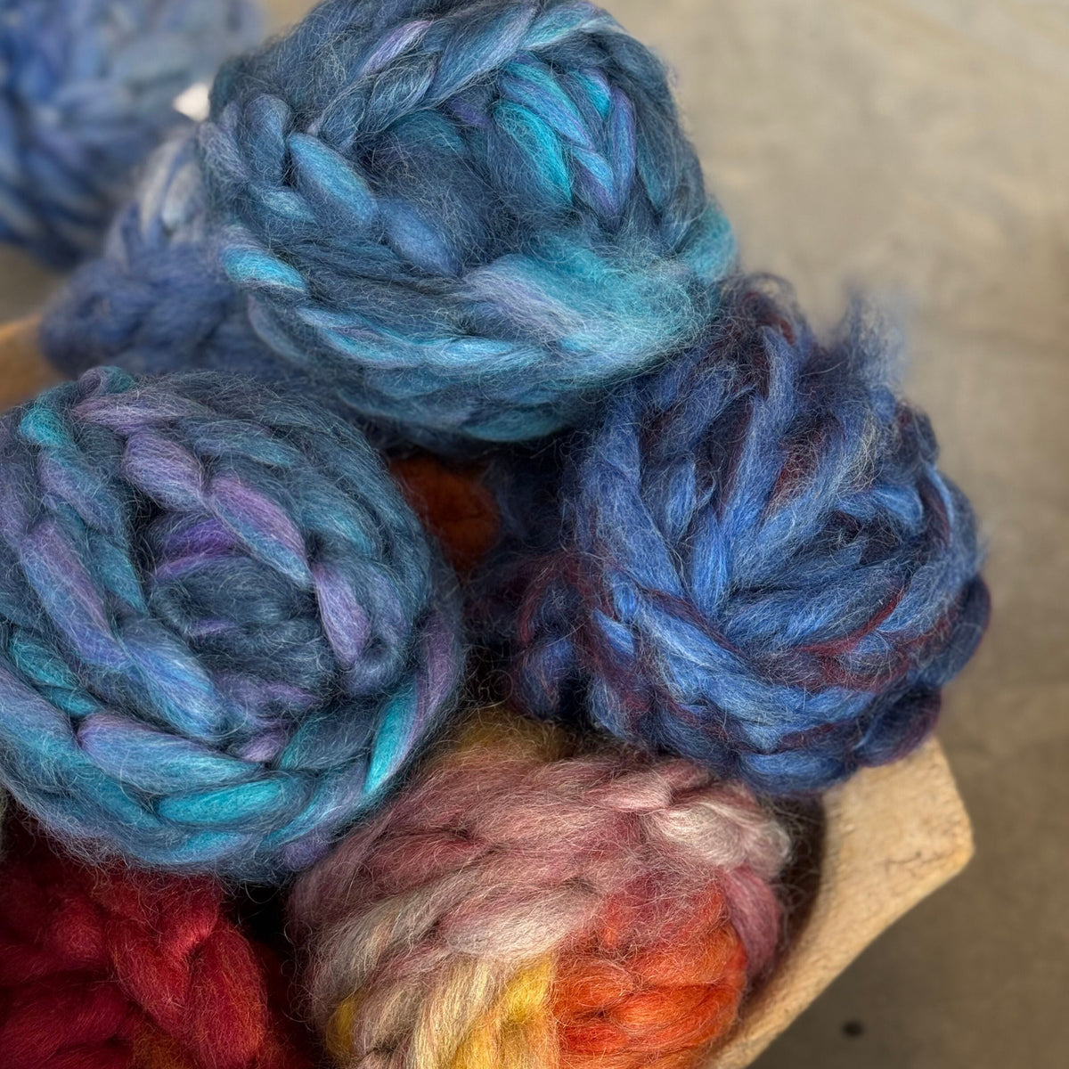 Forgarnsfletter til handspinning