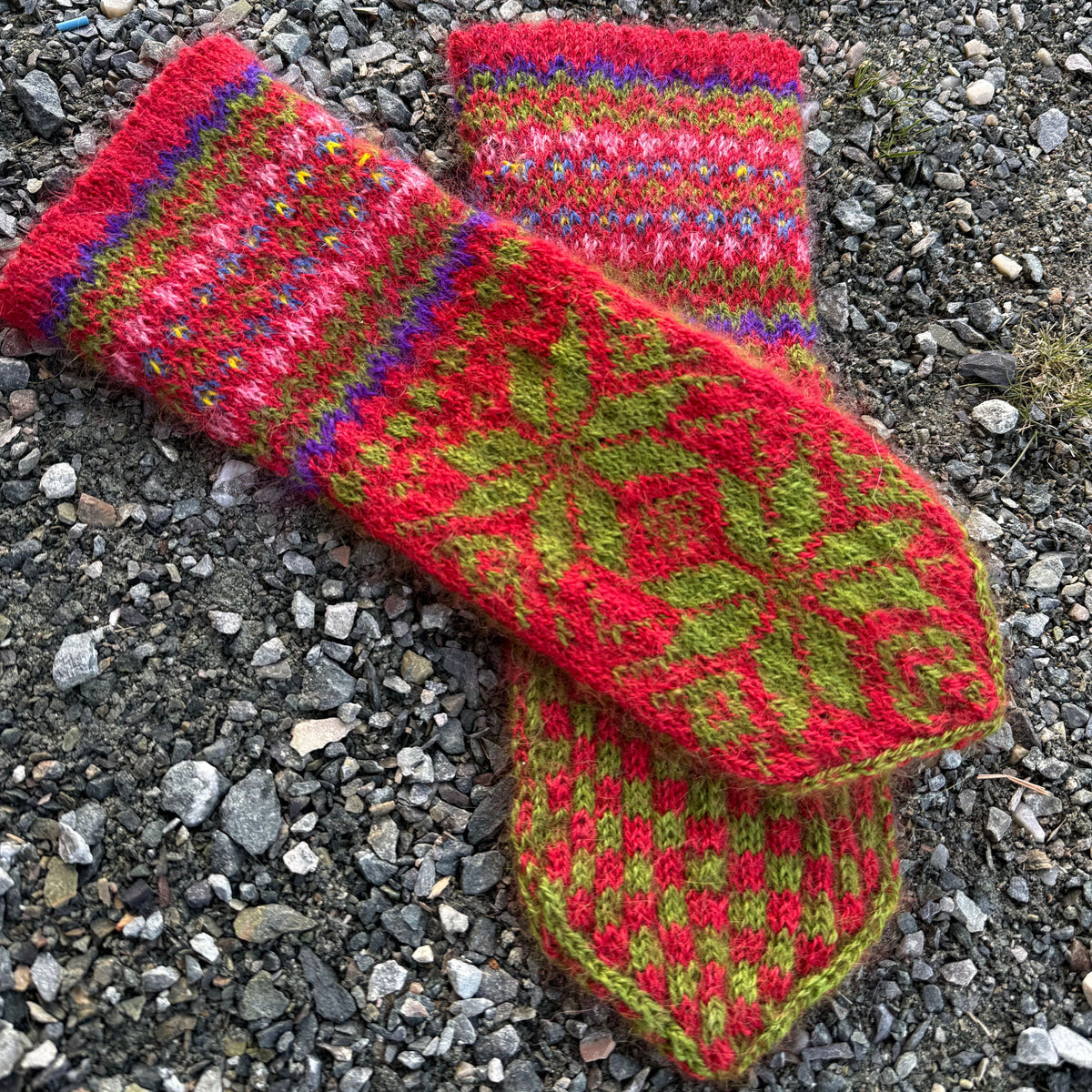 Vest-Telemarkvottar - strikkepakke